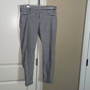 Houndstooth print Pants